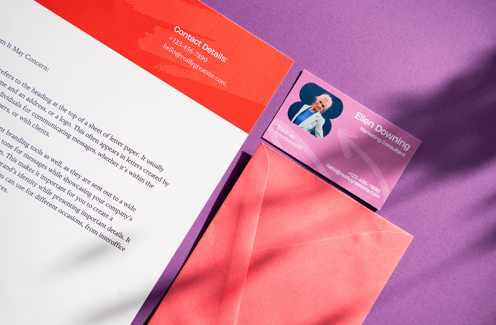 Printing design and material