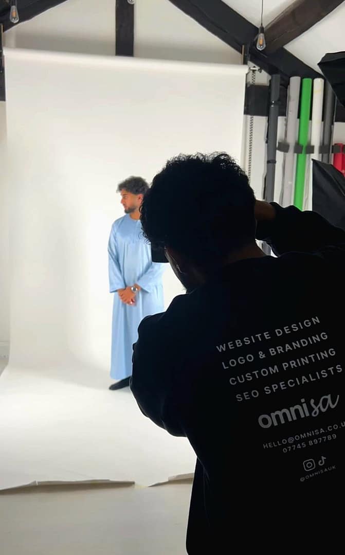 product photography in a studio